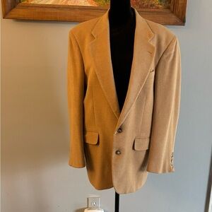 Vintage Stafford 💯 Camel Hair Blazer Camel Color 38R